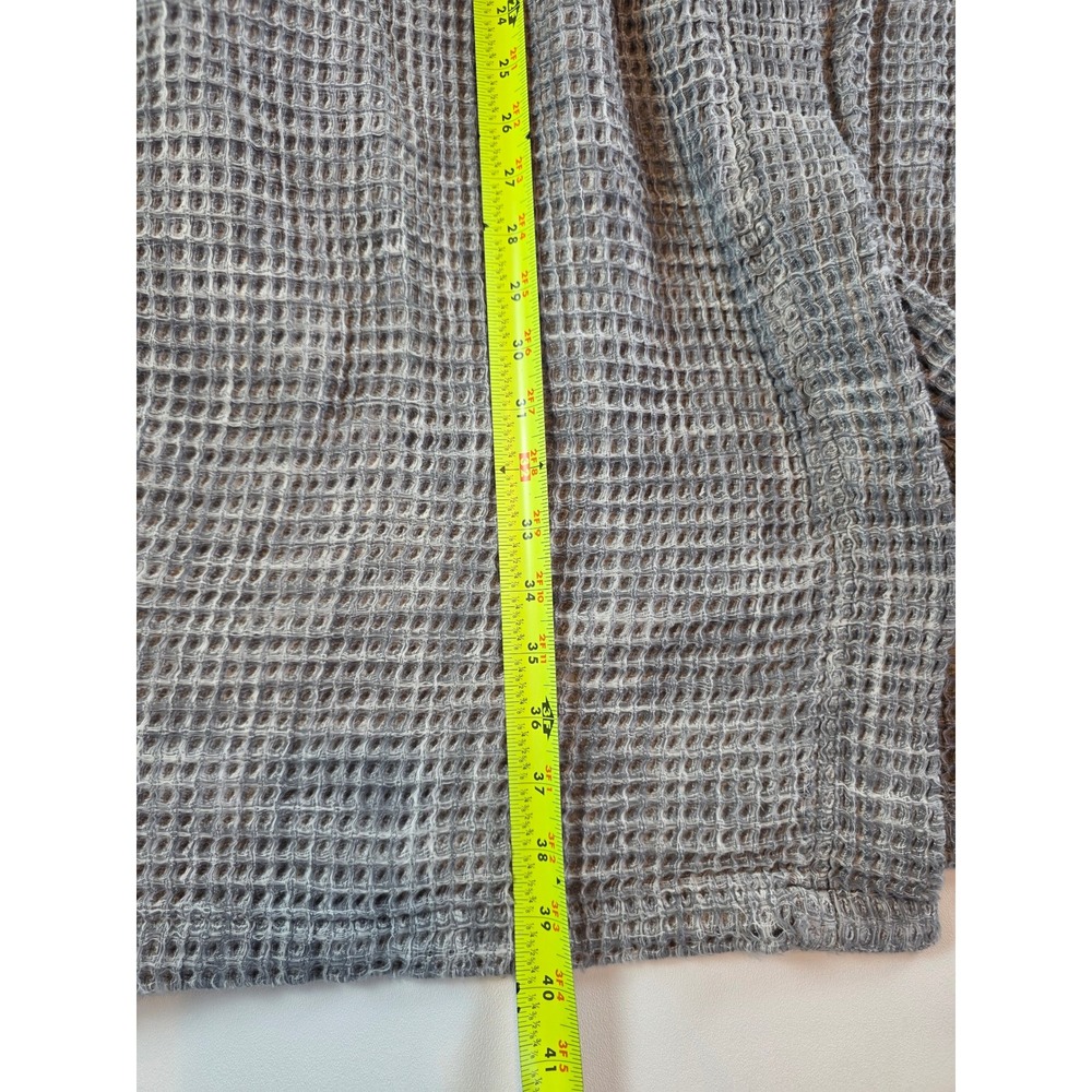 Parachute Waffle Robe in grey, made from 100% Turkish cotton Sz XL Unisex - Picture 4 of 8